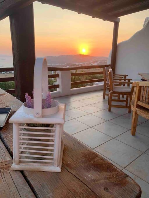 Nafsika 4Bedroom Sea View House Mykonos Town Exteriör bild
